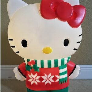 Hello Kitty Holiday lawn ornament
